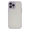 Newface iPhone 14 Pro Kılıf Montreal Silikon Kapak - Mor