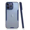 Newface iPhone 14 Pro Kılıf Platin Silikon - Lacivert