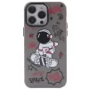 Newface iPhone 14 Pro Kılıf Prada Desenli Kapak - Prada Siyah - 1