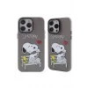Newface iPhone 14 Pro Kılıf Prada Desenli Kapak - Prada Siyah - 2
