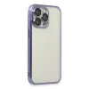 Newface iPhone 14 Pro Kılıf Razer Lensli Silikon - Mor