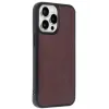 Newface iPhone 14 Pro Max Kılıf Aras Deri Kapak - Bordo
