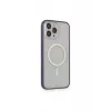 Newface iPhone 14 Pro Max Kılıf Grand Magneticsafe Kapak - Mor