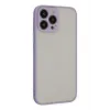 Newface iPhone 14 Pro Max Kılıf Montreal Silikon Kapak - Mor