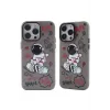 Newface iPhone 14 Pro Max Kılıf Prada Desenli Kapak - Prada Siyah - 1