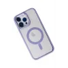 Newface iPhone 14 Pro Max Kılıf Room Magneticsafe Silikon - Lila