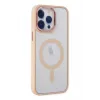 Newface iPhone 14 Pro Max Kılıf Room Magneticsafe Silikon - Pudra