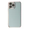 Newface iPhone 14 Pro Max Kılıf Volet Silikon - Açık Yeşil