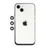 Newface iPhone 14 Shine Kamera Lens - Gümüş