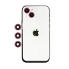 Newface iPhone 14 Shine Kamera Lens - Kırmızı