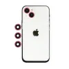Newface iPhone 14 Shine Kamera Lens - Kırmızı
