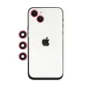 Newface iPhone 14 Shine Kamera Lens - Kırmızı