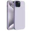 Newface iPhone 15 Kılıf First Silikon - Lila