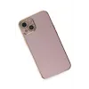 Newface iPhone 15 Kılıf Volet Silikon - Mor