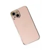 Newface iPhone 15 Kılıf Volet Silikon - Pembe