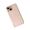 Newface iPhone 15 Kılıf Volet Silikon - Pembe