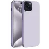 Newface iPhone 15 Plus Kılıf First Silikon - Lila