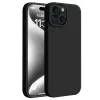 Newface iPhone 15 Plus Kılıf First Silikon - Siyah