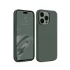 Newface Apple iPhone 15 Pro Kılıf First Silikon - Koyu Yeşil