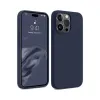 Newface iPhone 15 Pro Kılıf First Silikon - Lacivert