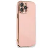 Newface iPhone 15 Pro Kılıf Volet Silikon - Pembe