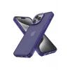 Newface iPhone 15 Pro Max Kılıf Elegant Kapak - Derin Mor