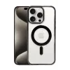 Newface iPhone 15 Pro Max Kılıf Erozi Magsafe Kapak - Siyah