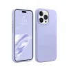 Newface iPhone 15 Pro Max Kılıf First Silikon - Lila