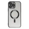Newface iPhone 15 Pro Max Kılıf Kross Magneticsafe Kapak - Siyah