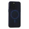 Newface iPhone 15 Pro Max Kılıf Lodos Magneticsafe Mat Kapak - Mavi