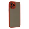Newface iPhone 15 Pro Max Kılıf Montreal Silikon Kapak - Kırmızı