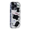 Newface iPhone 15 Pro Max Kılıf Reflexion Desenli Kapak - Desen 5