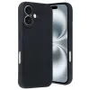 Newface iPhone 16 Kılıf Aras Deri Kapak - Siyah