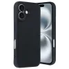 Newface iPhone 16 Kılıf Aras Deri Kapak - Siyah