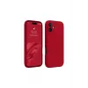 Newface iPhone 16 Kılıf First Silikon - Kırmızı