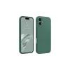 Newface iPhone 16 Kılıf First Silikon - Koyu Yeşil