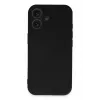 Newface iPhone 16 Kılıf First Silikon - Siyah