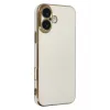 Newface iPhone 16 Kılıf Volet Silikon - Beyaz