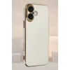 Newface iPhone 16 Kılıf Volet Silikon - Beyaz