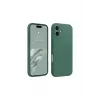 Newface iPhone 16 Plus Kılıf First Silikon - Koyu Yeşil