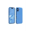 Newface iPhone 16 Plus Kılıf First Silikon - Mavi