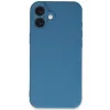 Newface iPhone 16 Plus Kılıf First Silikon - Mavi