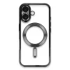 Newface iPhone 16 Plus Kılıf Kross Magneticsafe Kapak - Siyah