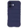 Newface iPhone 16 Plus Kılıf Optimum Silikon - Lacivert