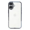 Newface iPhone 16 Plus Kılıf Razer Lensli Silikon - Açık Mavi