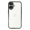 Newface iPhone 16 Plus Kılıf Razer Lensli Silikon - Yeşil