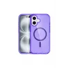 Newface iPhone 16 Plus Kılıf Star Magsafe Kapak - Mor
