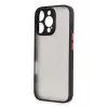 Newface iPhone 16 Pro Kılıf Montreal Silikon Kapak - Siyah