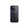 Newface iPhone 16 Pro Max Kılıf Boyi Silikon Kapak - Derin Mor