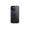 Newface iPhone 16 Pro Max Kılıf Boyi Silikon Kapak - Derin Mor